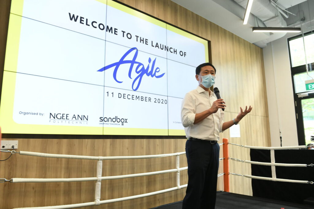 Dsc 1611 1 - Nurturing Innovation Among Students – Launch Of Agile At Ngee Ann Polytechnic