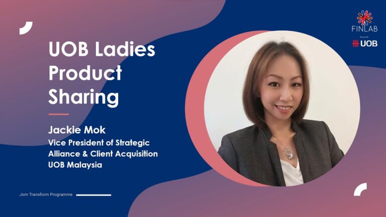 Uob Ladies Product Sharing By Jackie Mok - Jom Transform Programme – Womenpreneurs Edition