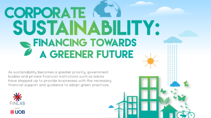 Infographic - Corporate Sustainability: Financing Towards A Greener Future
