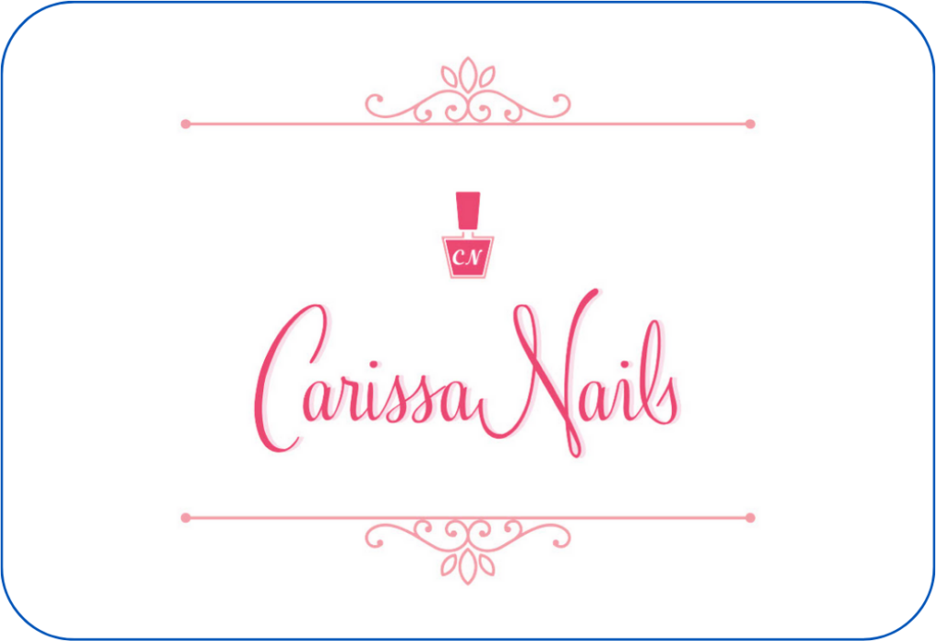 Carissa Nails Logo With Borders - Indonesia