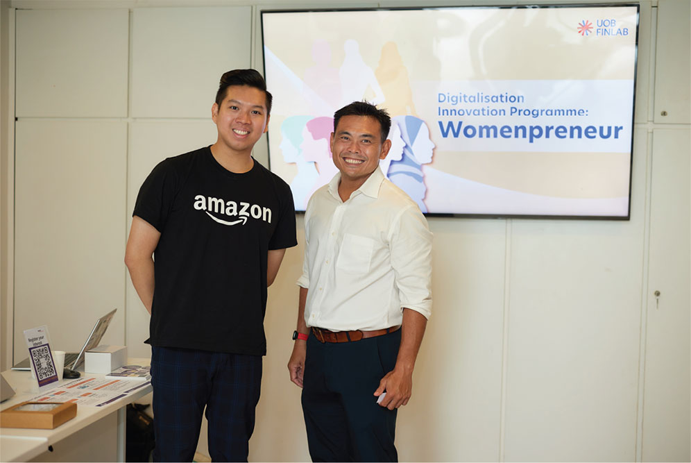 WMP Day 4 Triston and Neo - Digitalisation Innovation Programme: Womenpreneur 2024 Recap