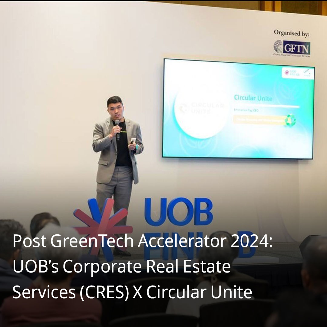 Uob Finlab Article Highlights Post Greentech Accelerator 2024 - Article