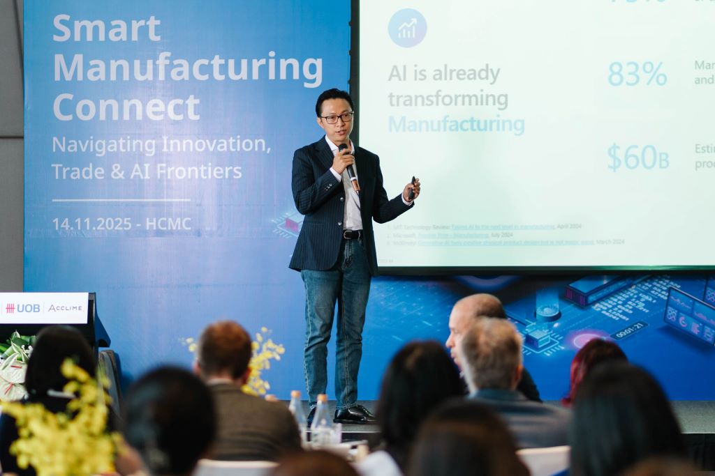 Vn Smart Manufacturing Header Loi Tran Resized - Smart Manufacturing Connect: Driving Innovation, Trade Resilience &Amp; Ai Adoption – Uob Finlab Vietnam