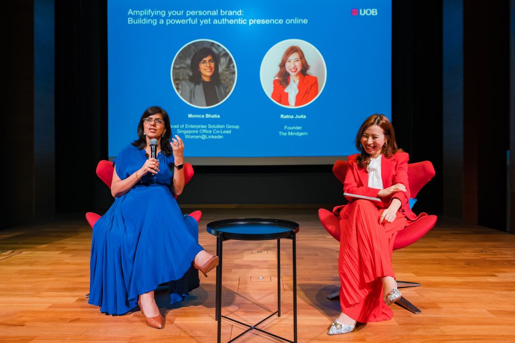 Fireside Chat At Uob Womenpreneurs Networking - Uob Womenpreneurs Networking Event: Empowering Voices, Expanding Impact