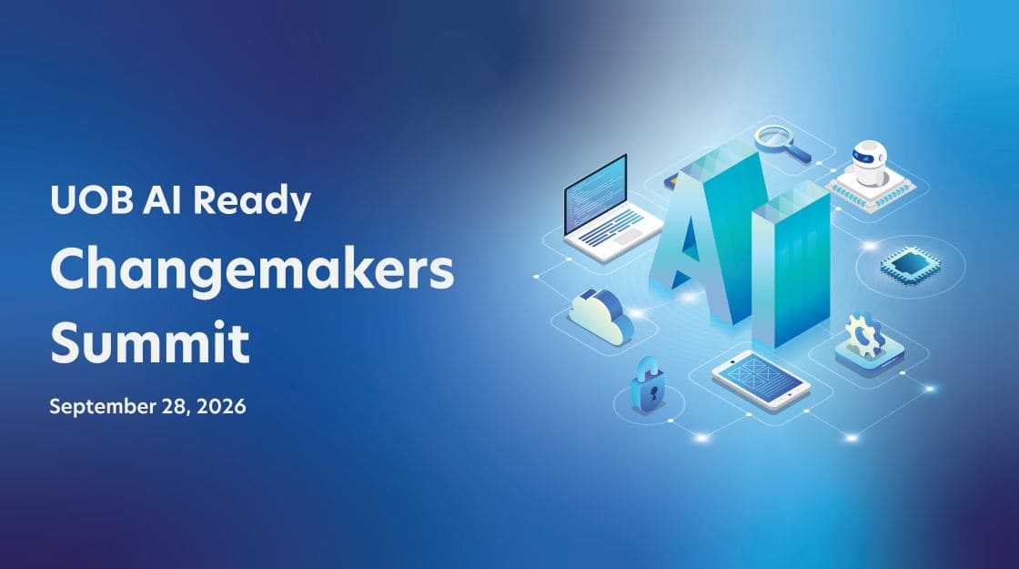 Resized No Logo Ai Changemakers Summit Generic Kv 1 - Uob Ai Ready Changemakers Summit